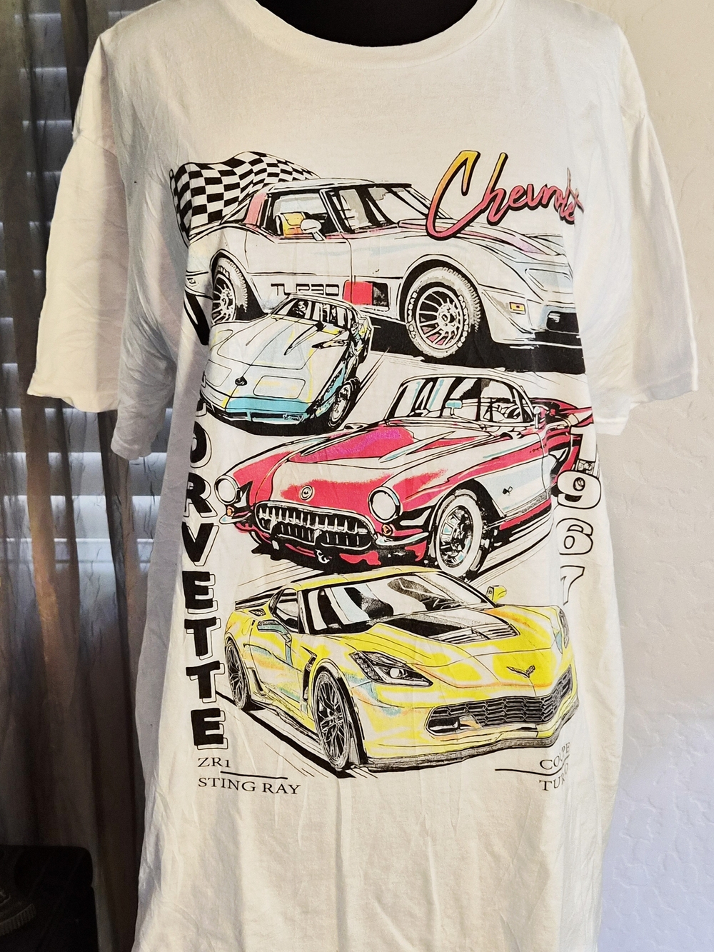 Chemistry Chevrolet Corvette Mens Graphic Tee #0287